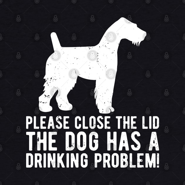 please close the lid the dog has a drinking problem! by Gaming champion